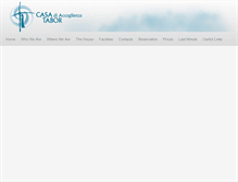 Tablet Screenshot of casatabor.ssmgen.org